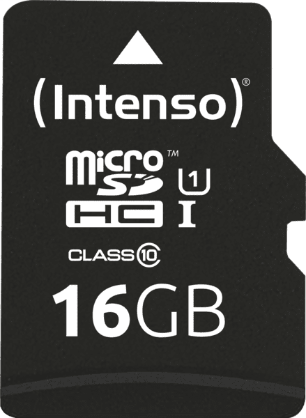 Intenso microSD-Card UHS-I Professional 16B Speicherkarte