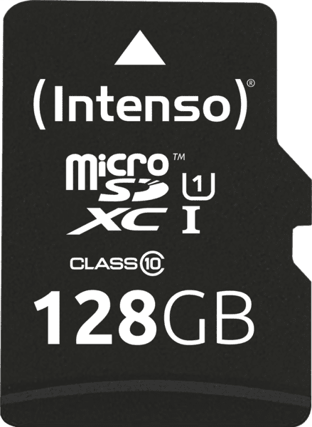 Intenso microSD-Card Class10 UHS-I 128GB Speicherkarte