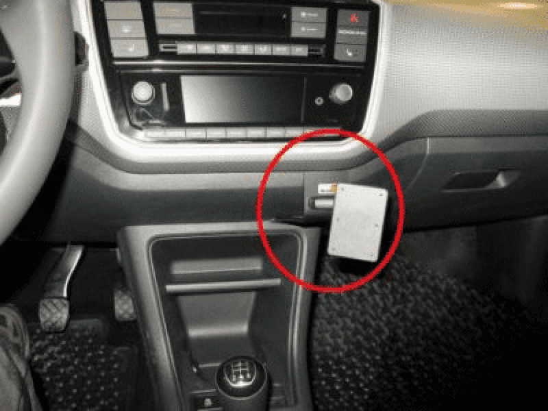 Brodit ProClip Skoda Citigo/Seat Mii/VW Up Bj. 17-22
