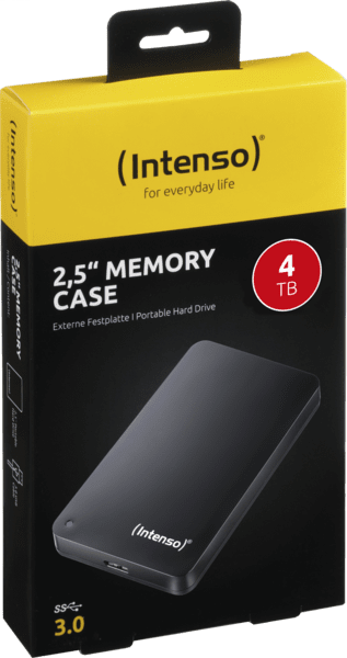 Intenso Memory Case 2,5" HDD 4TB USB 3.0 schwarz