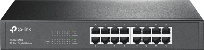 TP-Link TL-SG1016D 16-Port Gigabit Switch