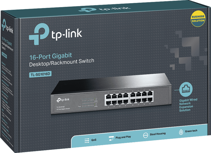 TP-Link TL-SG1016D 16-Port Gigabit Switch