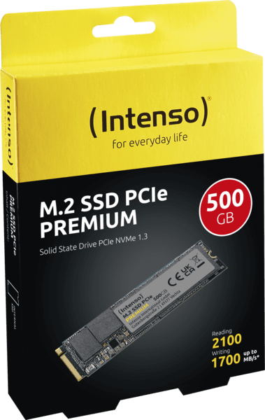 Intenso SSD 500GB intern M.2/Premium