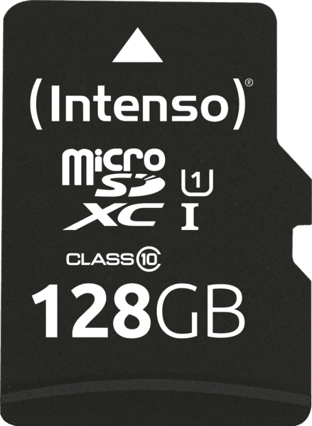 Intenso microSD-Card Class10 UHS-I 128GB Speicherkarte