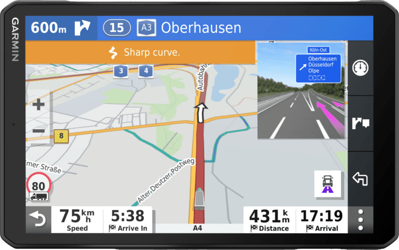 Garmin dezl LGV 800 MT-S EU Truck Navi Garmin dezl LGV 800 MT-S EU Truck Navi