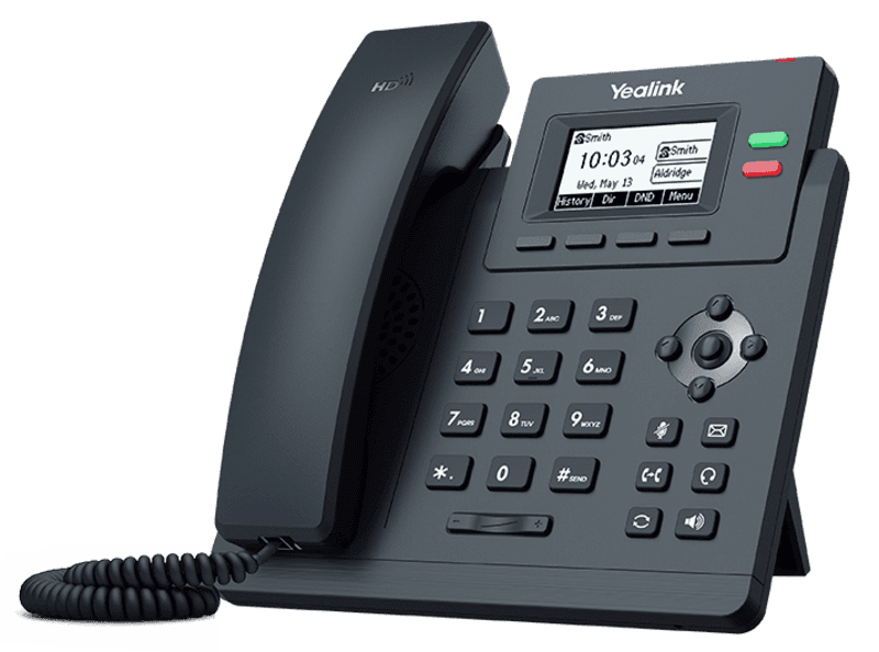 Yealink SIP-T31P VoIP-Telefon PoE o. Netzteil