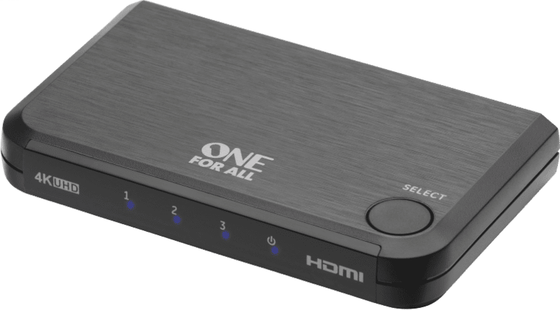 One for All Smart HDMI Switch 4K inkl. Fernbedienung