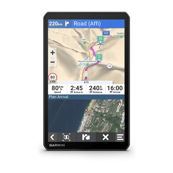 Garmin CAMPER 895 MT-D EU Wohnmobil-/Camper-Navi Garmin CAMPER 895 MT-D EU Wohnmobil-/Camper-Navi