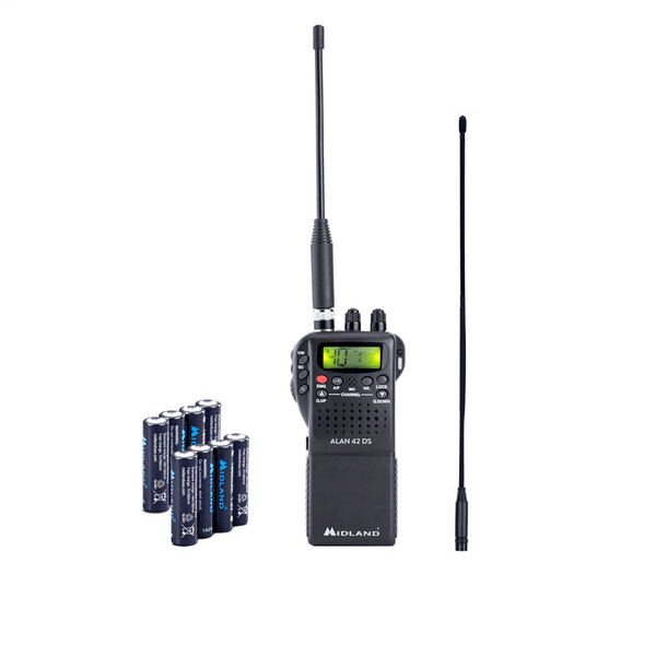 Albrecht Notfallset CB-Basic: Alan 42 DS + Hyflex + Akkus
