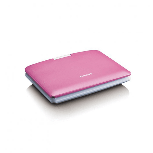 Lenco DVP-910 9" DVD-Player portabel m. Kopfhörer pink