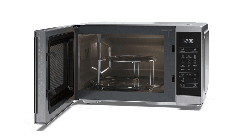 Sharp YC-MG252AE-S Mikrowelle & Grill 25L schwarz/silber