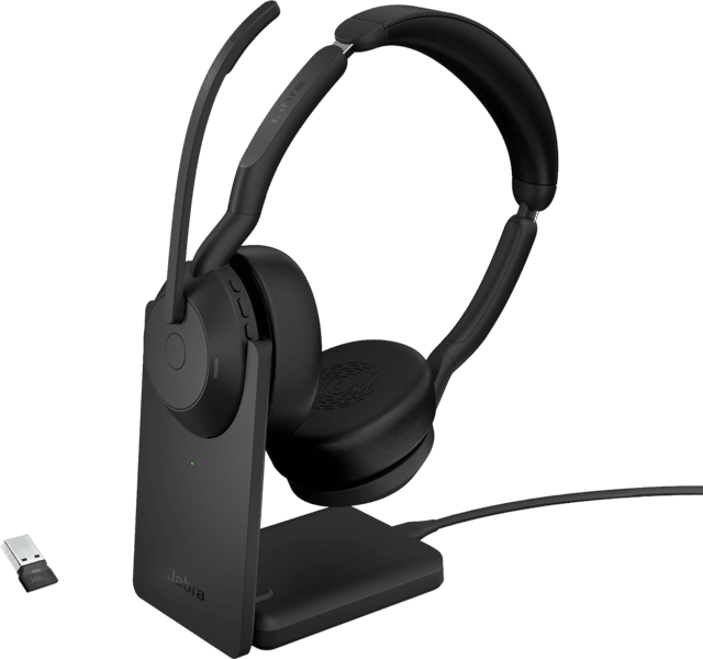 Jabra Evolve2 55 UC Stereo + Ladestation + Link 380a Jabra Evolve2 55 UC Stereo + Ladestation + Link 380a