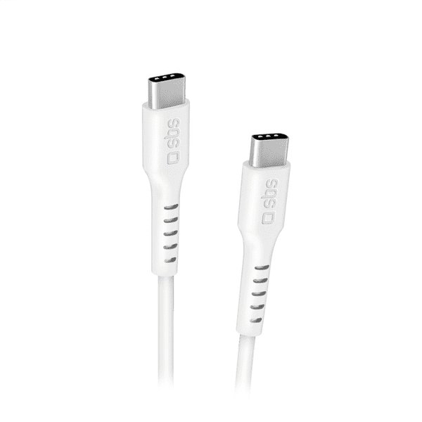 SBS USB-C zu USB-C Kabel 2m weiß SBS USB-C zu USB-C Kabel 2m weiß