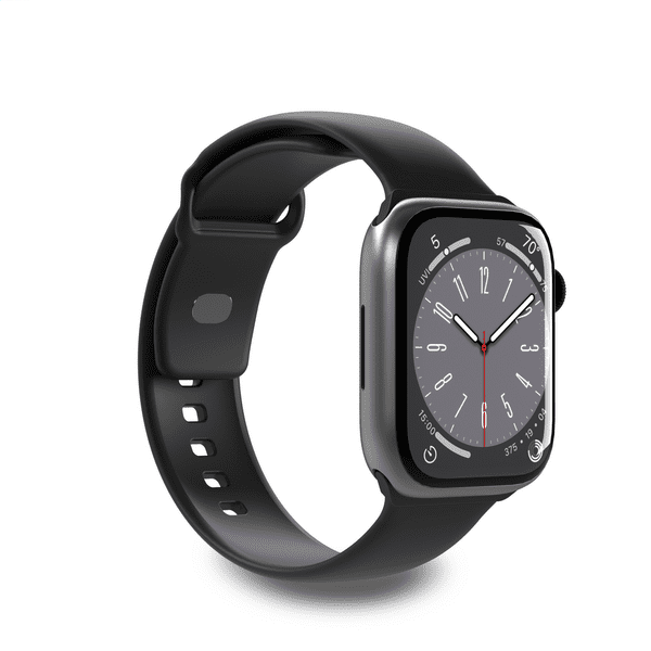 Puro Silicon Armband Apple Watch 38/40/41mm schwarz Puro Silicon Armband Apple Watch 38/40/41mm schwarz