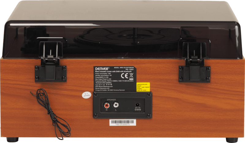 Denver MRD-52LW Retro-Musiksystem holzoptik hell Denver MRD-52LW Retro-Musiksystem holzoptik hell