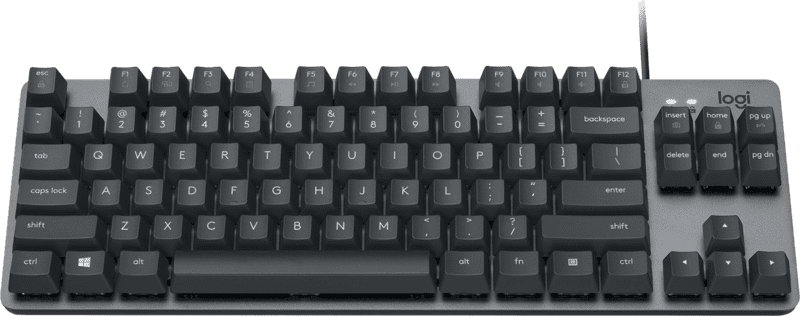 Logitech K835 TKL Tastatur schwarz/grau rot beleuchtet