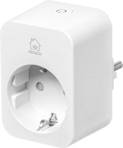 Deltaco Smart Home Stecker Verbrauchsmonitor 16A weiß