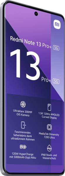 Xiaomi Redmi Note 13 Pro+ 5G 12GB 512B violett