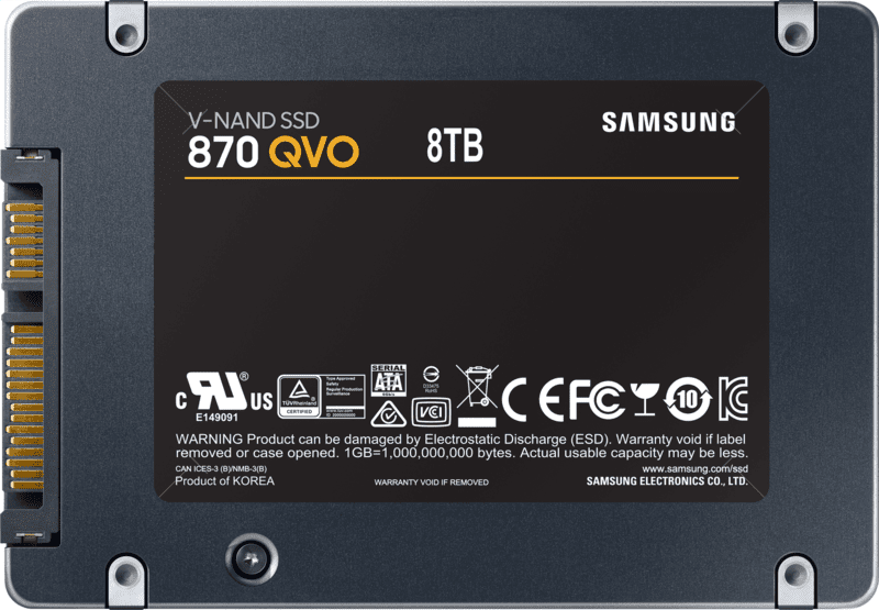 Samsung EVO 870 QVO SSD 8TB intern