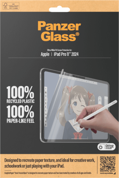 PanzerGlass SP iPad Pro 11" 2024 UWF Graphic Paper