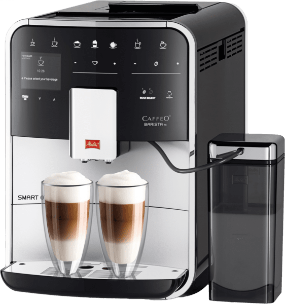 Melitta F850-101 Barista Smart TS Silber Kaffeevollautomat