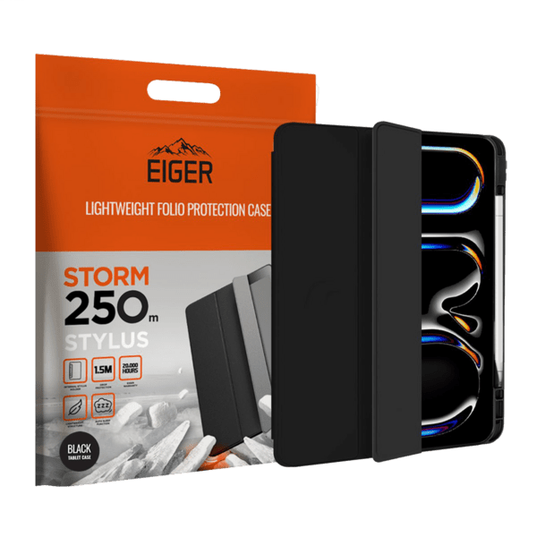 Eiger Storm 250m Stylus iPad Pro 13" (2024) schwarz