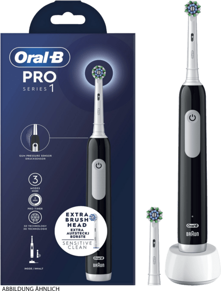 Oral-B Pro Series 1 Zahnbürste schwarz