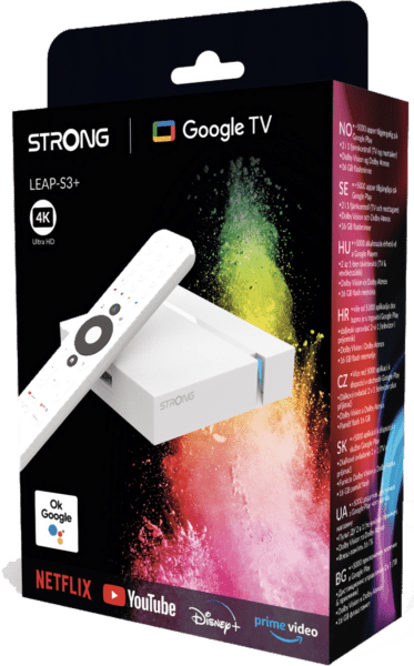 Strong LEAP-S3+ 4K Android TV Streaming Box