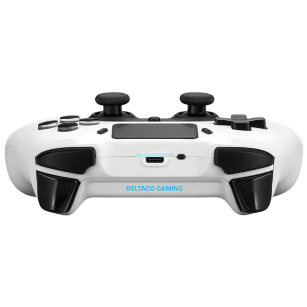 Deltaco PS4/PC Controller wireless/BT weiß