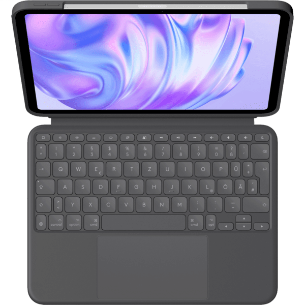 Logitech Combo Touch iPad Pro 11" 5Gen (2024) grau QWERTZ