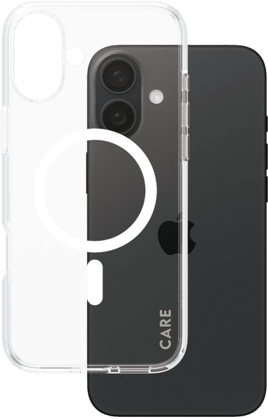 PanzerGlass CARE Flagship Colors iPhone 16 Plus weiß