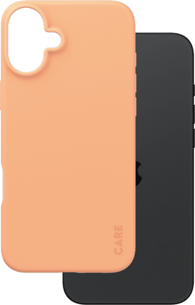 PanzerGlass CARE Fashion Colors iPhone 16 Plus peachy