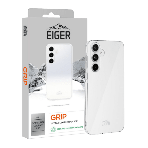 Eiger Grip Case Galaxy A35 transp.