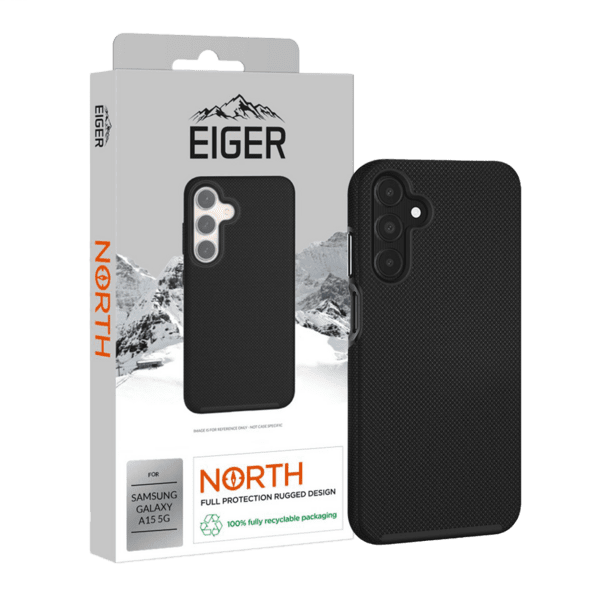 Eiger North Case Galaxy A15 4G/5G schwarz Eiger North Case Galaxy A15 4G/5G schwarz
