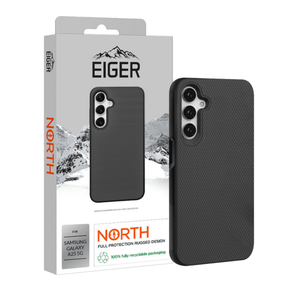 Eiger North Case Galaxy A25 5G schwarz