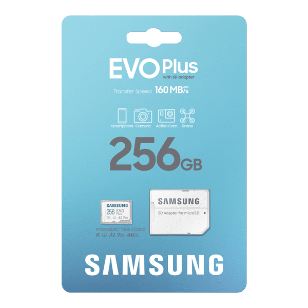 Samsung EVO Plus microSD-Card 256GB (2024) Samsung EVO Plus microSD-Card 256GB (2024)