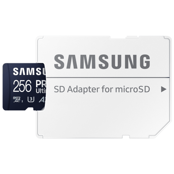 Samsung PRO Ultimate microSD-Card 256GB (2024)