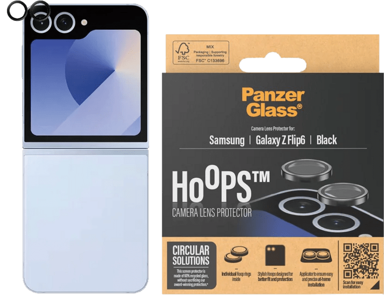 PanzerGlass Hoops Kamera SP Galaxy Z Flip6 schwarz