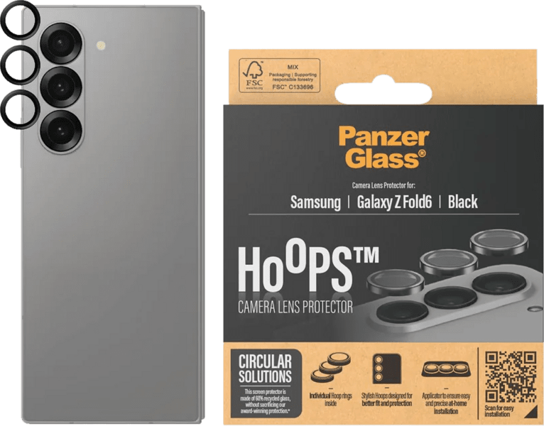 PanzerGlass Hoops Kamera SP Galaxy Z Fold6 schwarz