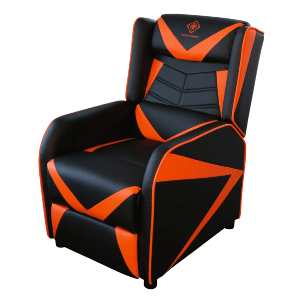 Deltaco GAM-087 Gaming Sessel DC420 Kunstleder orangeblack