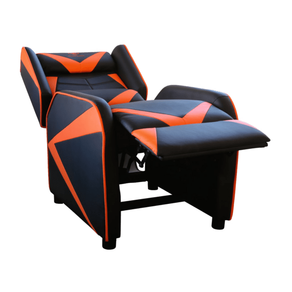 Deltaco GAM-087 Gaming Sessel DC420 Kunstleder orangeblack