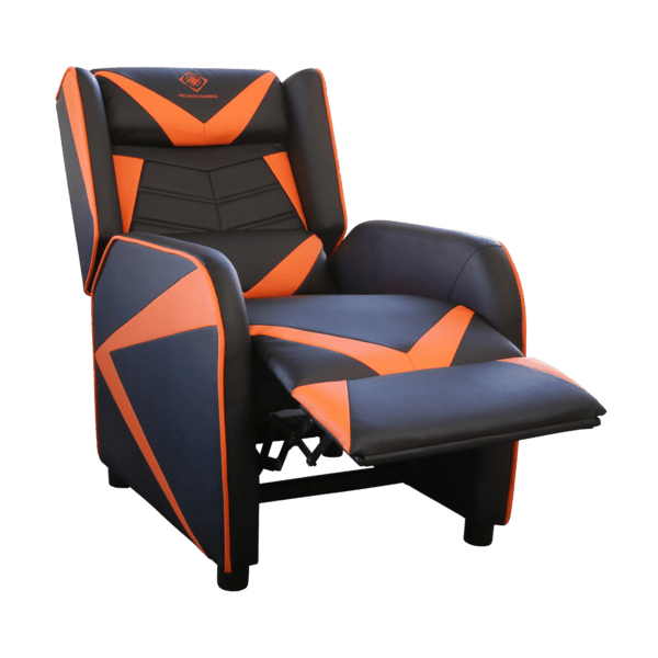 Deltaco GAM-087 Gaming Sessel DC420 Kunstleder orangeblack