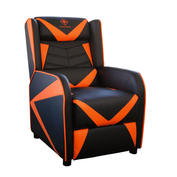 Deltaco GAM-087 Gaming Sessel DC420 Kunstleder orangeblack