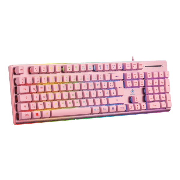 Deltaco PK75 Gaming Tastatur Membran RGB pink Deltaco PK75 Gaming Tastatur Membran RGB pink