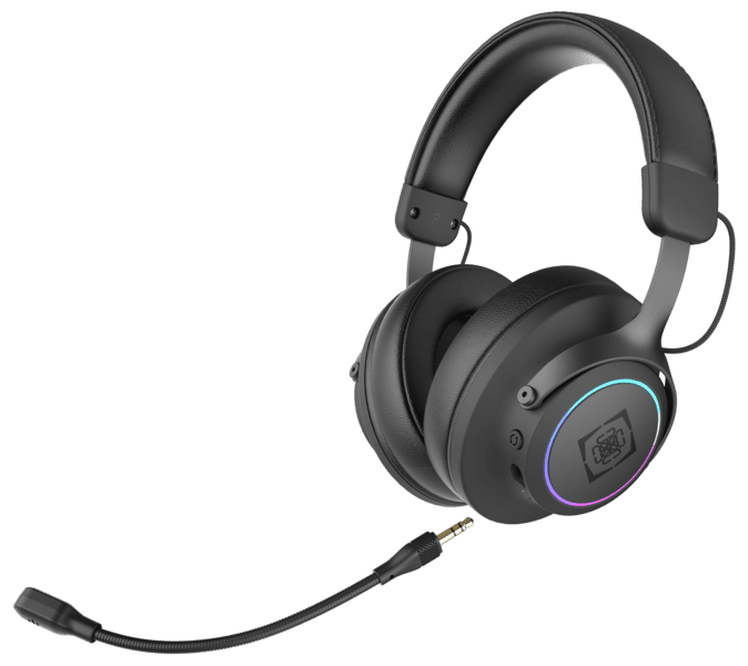 Deltaco DH440 Gaming Headset Wireless USB RGB 7.1 Sur. sw