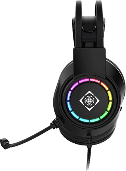 Deltaco DH220 Gaming Headset USB Stereo RGB schwarz