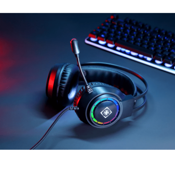 Deltaco DH220 Gaming Headset USB Stereo RGB schwarz