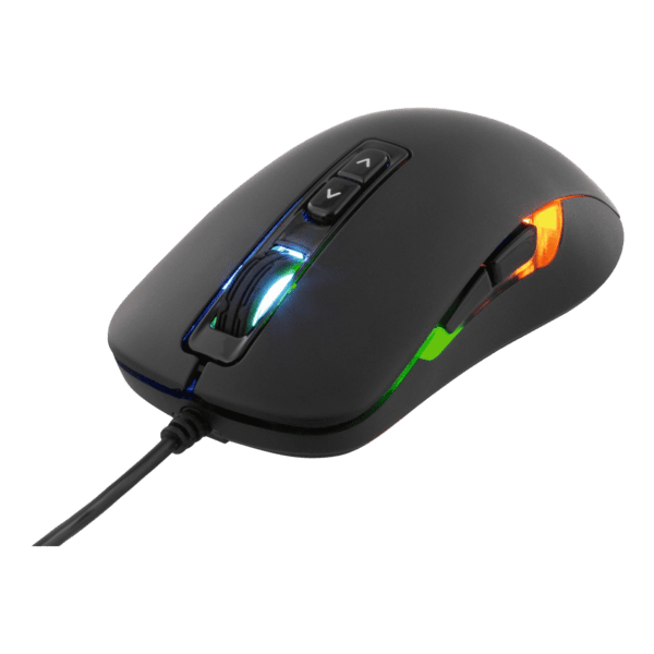 Deltaco DM110 Gaming Maus optisch USB m LED-Bel. schwarz