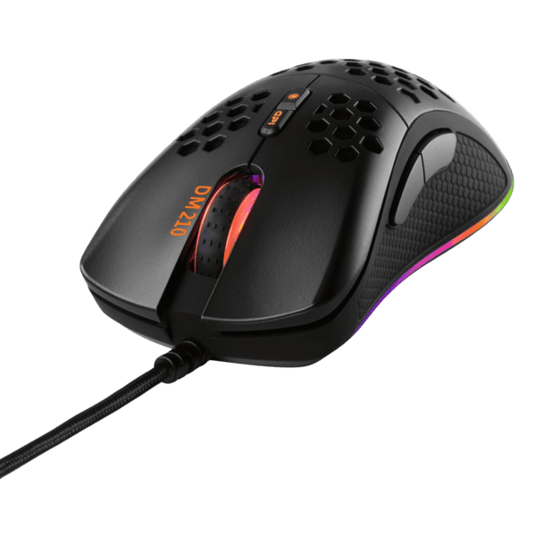 Deltaco DM210 Gaming Maus ultraleicht RGB USB schwarz