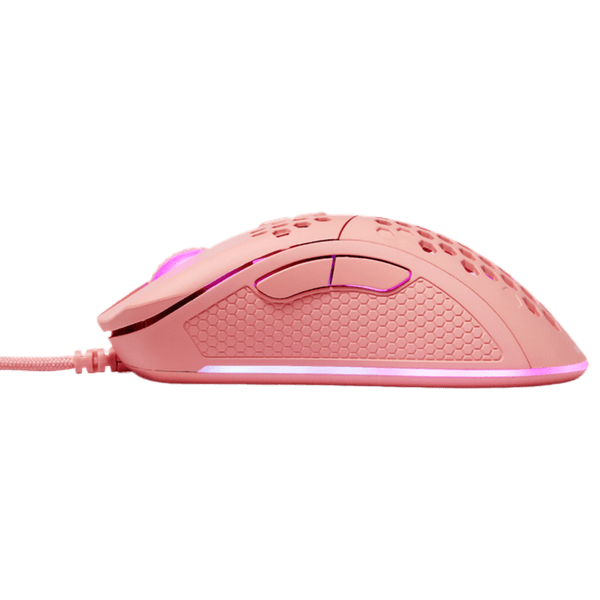 Deltaco DM210 Gaming Maus ultraleicht RGB USB pink